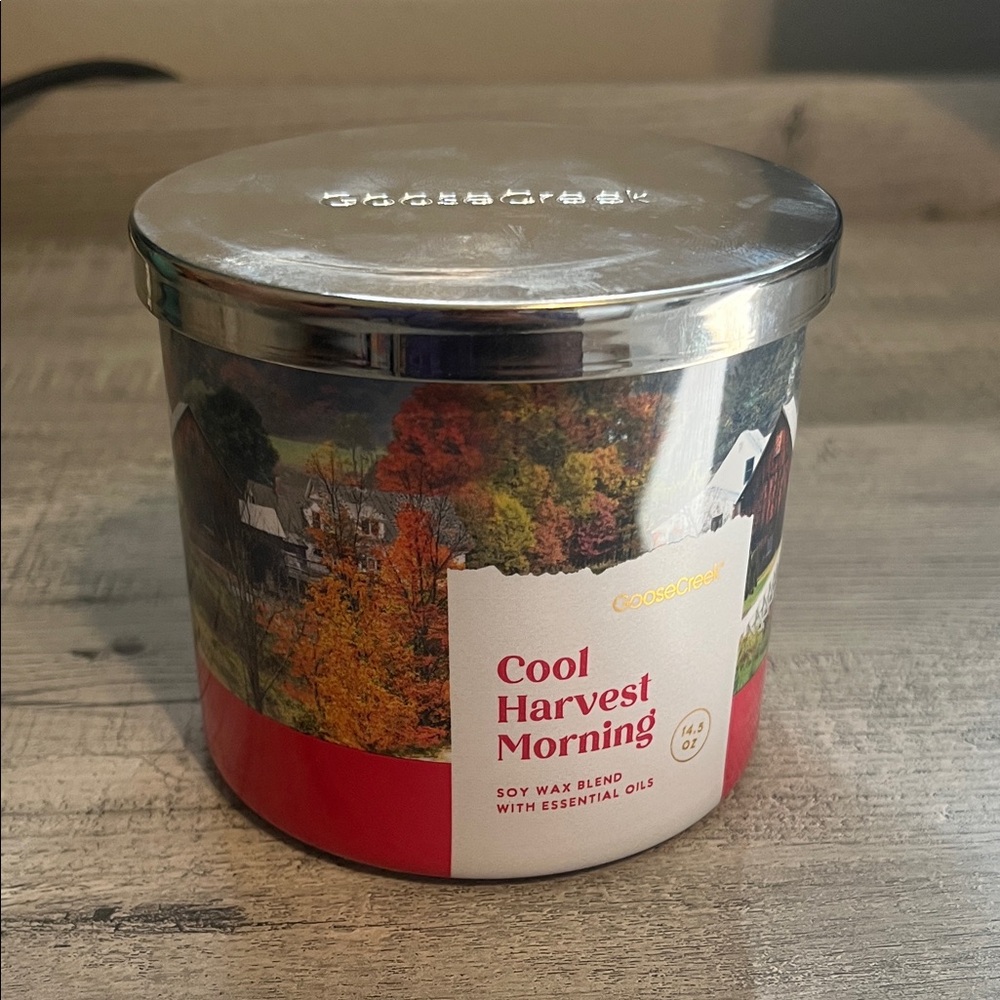 Goose Creek Cool Harvest Morning Candle